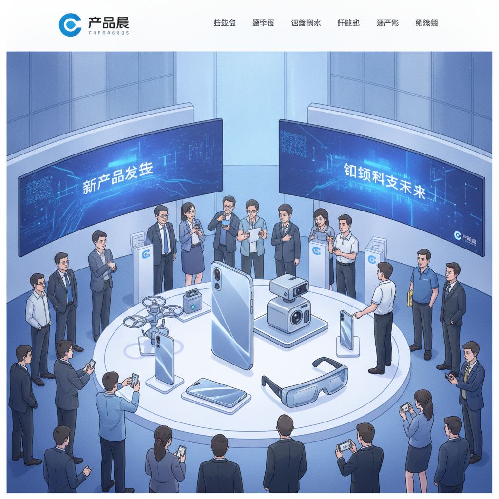 新产品展示区吸引众多关注